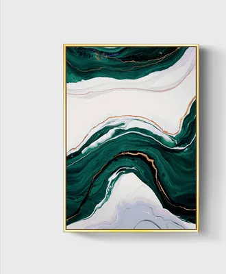 Produktbild von TPFLiving Kunstdruck LW-43 (OHNE RAHMEN) Poster - Leinwand - Wandbild - Hochauflösender Giclée-Druck, langlebig und hochwertig - Nordic Art - Abstrakte Linien und Formen -  - Größe: 30x40cm