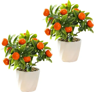 Imagen del producto de Planta artificial en maceta, pequeña simulación, adorno decorativo para maceta