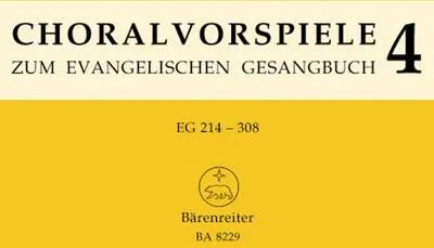 Produktbild von Choralvorspiele zum Evangelischen Gesangbuch