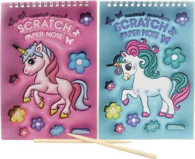 Image de Scratchbook licorne