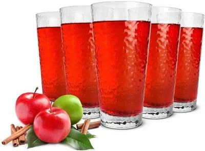 Productafbeelding van Set van 6 drinkglazen - 390 ml - Transparant