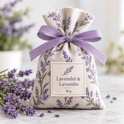 Productafbeelding van Lavendel- en lavandinzakjes: Chique, fris, mooi en heerlijk geurend - 18 gram, bestel nu