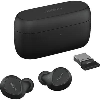 Produktbild von Jabra Evolve2 Buds UC 20797-989-999 - True Wireless-Kopfhörer mit Mikrofon - im Ohr - Bluetooth - aktive Rauschunterdrückung - Adapter USB-A via Blue