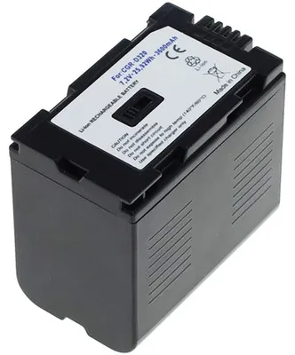 Produktbild von Akku für Hitachi DZ-BP14 Li-Ion 7,2 Volt 3600 mAh schwarz.