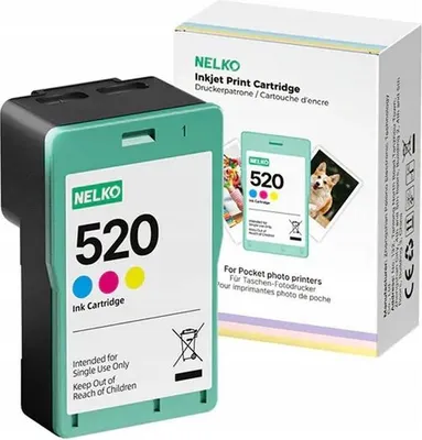 Immagine prodotto di Cartuccia d'inchiostro a colori per la stampa di 100 foto per stampante NELKO PP03 PP01 / INK_PP03_100