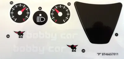 Obrázok produktu pre Big Bobby Car Stickers Aufkleberset für Bobby Car Next
