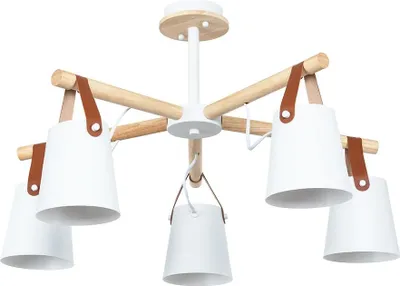Produktbild von ARTE LAMP Hängelampe – LED Deckenleuchte für Flur – schwarze Metall-Lampenfassung mit Lampenschirm.Color:Weiß,Size:3