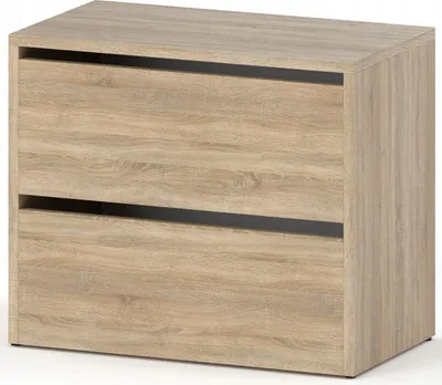 Produktbild von Moderne, Modulare Schuhschrank in Sonoma Eiche–Schmale, Klappbare Konstruktion 60 cm x 36 cm x 50 cm, Ideal für Flur, Regal Ohne Sitzbank, Polnisches