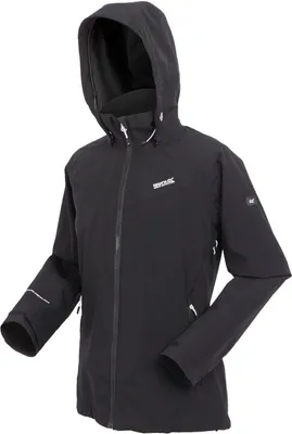 Produktbild von Regatta Bosfield II Regenjacke für Damen, Farbe:Schwarz, Größe:42