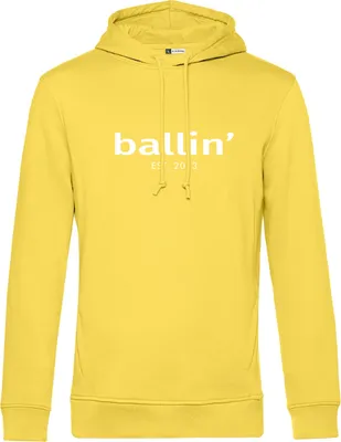 Produktbild von Ballin Est. 2013 Basic Hoodie Gelb - Große XXL