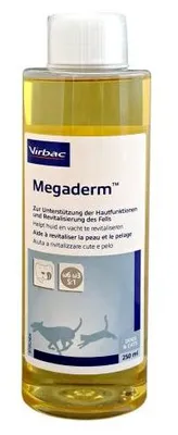 Produktbild von Megaderm von Virbac 250 ml bei Dermatose übermäßigem Haarausfall