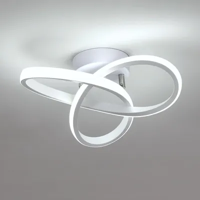 Produktbild von Deckenleuchte – Weißer Aluminiumrahmen, weißes Licht