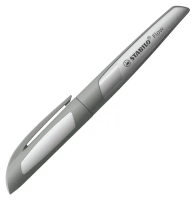 Produktbild von STABILO Füller -  Flow MONOCHROME - grau - inkl. Patrone