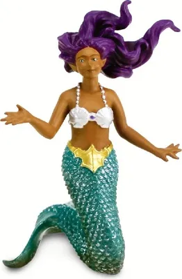 Produktbild von Safari Ltd 105785 Meerjungfrau mit blauer Flosse 11 cm Mythologie
