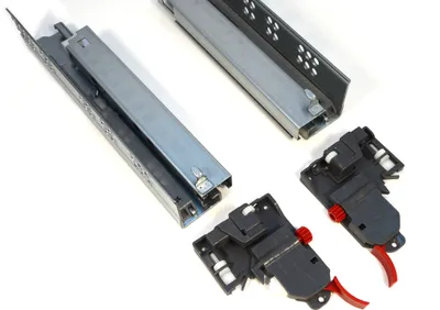 Produktbild von 1 Paar 3D Frontverstellung Schubkastenschiene Teleskopschiene Schubladenführung 400mm
