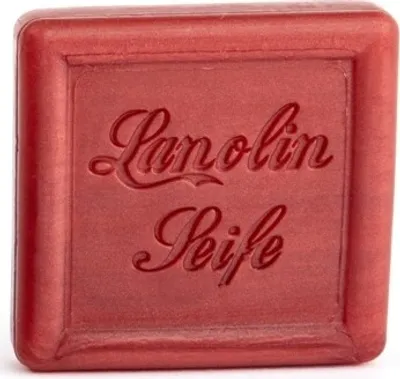 Produktbild von Lanolinseife Glühwein mit Motiv