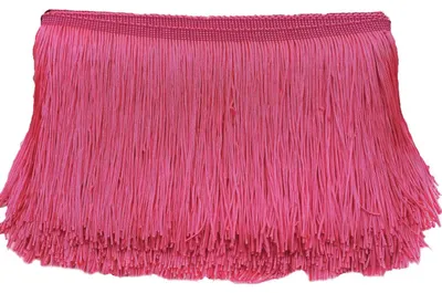 Productafbeelding van Fransenband 10 cm breed, 2 meter lang, polyester, 44 kleuren