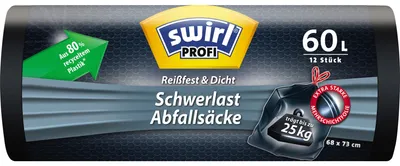 Obrázek produktu pro Swirl 216007, 60 l, Černá, Plast, 12 kusů