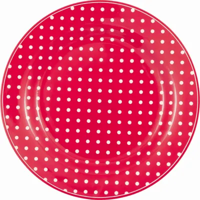 Produktbild von Greengate Dotty Frühstücksteller red 20,2cm
