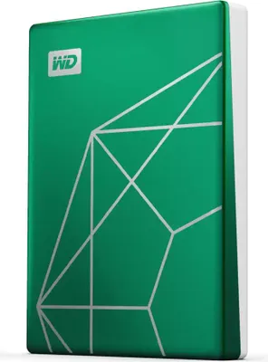 Zdjęcie produktu dla Western Digital My Passport Ultra, 20th Anniversary Edition, 2 TB, 2.5", 3.2 Gen 1 (3.1 Gen 1), Zielony