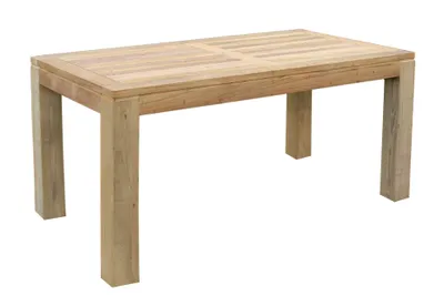Produktbild von Massiver Teakholz Tisch 180 x 90 x 75 cm rechteckig Esstisch