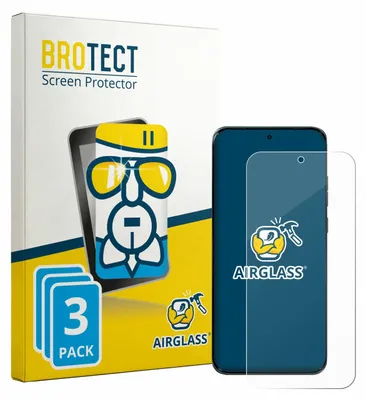 Produktbild von 3x BROTECT Schutzglas für Motorola Edge 70 Fusion Plus Schutzfolie Panzer Folie Glas Display Schutz klar