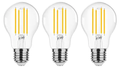 Produktbild von Modee E27 LED Filamentlampe A60 11,2W 1521lm 2700K Warmweiß 3 Stück