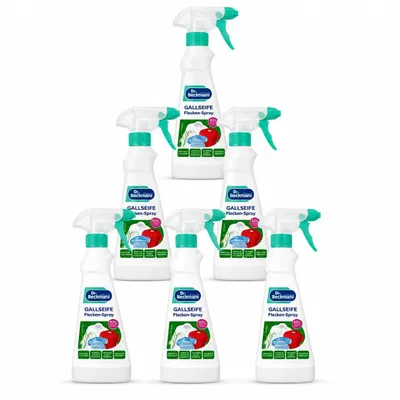 Produktbild von Dr. Beckmann Gallseifen Flecken-Spray Vorteilspack 6 x 250 ml