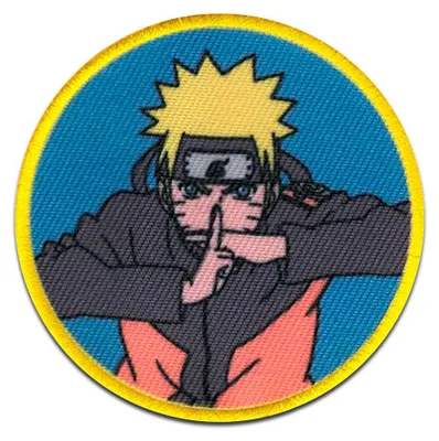 Obrázok produktu pre Comercial Mercera Naruto Uzumaki Manga Anime - Patch, nažehľovačka, nažehľovacia záplata, nášivka, záplaty, na nažehlenie, veľkosť: 6 x 6 cm