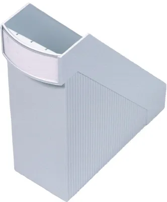Produktbild von helit Stehsammler DIN A4 H290 x B100 x T270 mm lichtgrau - H 63615-82