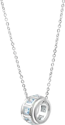 Produktbild von Celesta Silber Halskette Silber Blautopas