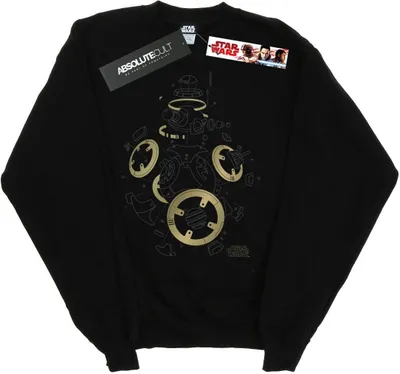 Produktbild von Star Wars - "The Last Jedi" Sweatshirt für Damen BI11127 (XXL) (Schwarz)