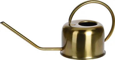 Produktbild von H&S collection Retro Gieskanne fur den Innenbereich - Edelstahl - gold - 1000 ml