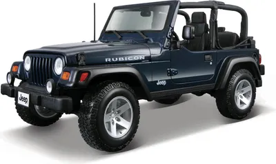 Immagine prodotto di Maisto - JEEP WRANGLER RUBICON, blu metallizzato, 1:18