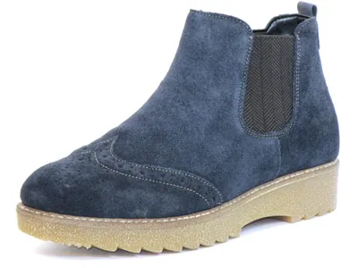 Produktbild von Remonte Boots in Übergrößen Blau R0572-15 große Damenschuhe