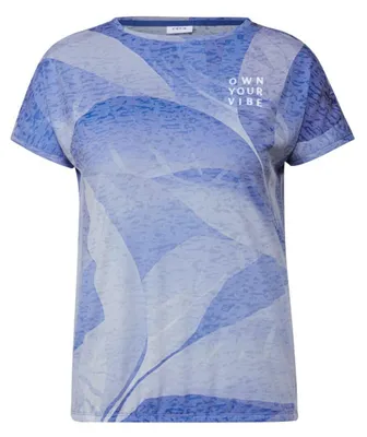 Produktbild von Damen T-Shirt in Ausbrenneroptik