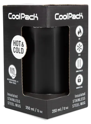 Obrázek produktu pro Kubek termiczny 350ml Coolpack Coffee Mug Tom Black