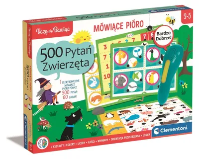 Obrázek produktu pro Mówiące pióro 500 pytań zwierzęta 50781