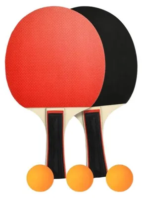 Obrázok produktu pre Verk 14710 Sada na stolný tenis: 2 rakety + 3 loptičky v puzdre