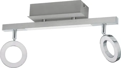 Produktbild von CARDILLIO 1 Spot - L39 x B8,5 cm - alu, chrom - 2X3,2W;1X3,3W inkl. - IP20