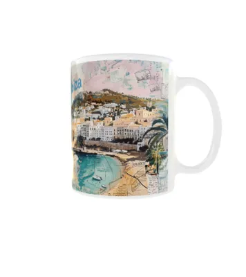 Produktbild von Becher 300ml Urlaub Stadt Reisen IBIZA