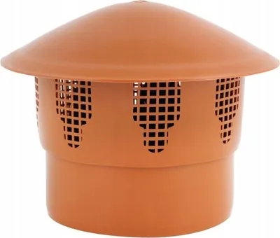 Obrázek produktu pro Kryt Stěnové Přípojky Kümmel Pvc Dn 160 Mm Oranžový