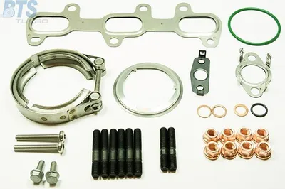 Produktbild von BTS TURBO T931370ABS Montagesatz Turbolader für VW Polo Schrägheck (6R1, 6C1) für SKODA Fabia II Schrägheck (542) Fabia II Combi (545) für SEAT