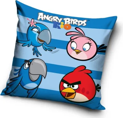Produktbild von Angry Birds Kissenbezug 40 x 40 cm