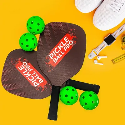 Image de Mad Monkey 2000026 Mad Monkey - Pickleball Schläger Set mit Bällen