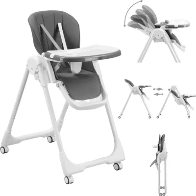 Produktbild von Plastikowe krzesełko do karmienia Baby Vivo Design - Tippy in Stardust