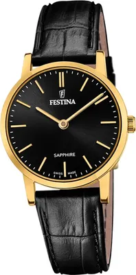 Immagine prodotto di Orologio Festina da donna cinturino in pelle nera D2UF20017/3
