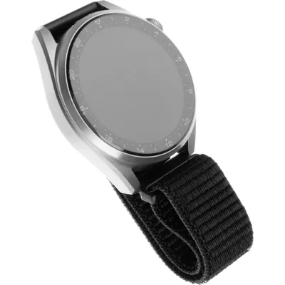 Obrázek produktu pro Pevný nylonový řemínek 22 mm pro chytré hodinky, černý