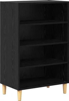 Produktbild von Sideboard Schwarz Eichen-Optik 57 x 35 x 89,5 cm Holzwerkstoff