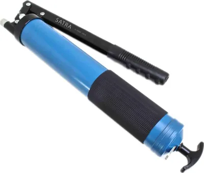 Immagine prodotto di Pistola ingrassatore manuale con 2 ugelli e 2 tubi flessibili ,500 ml Satra